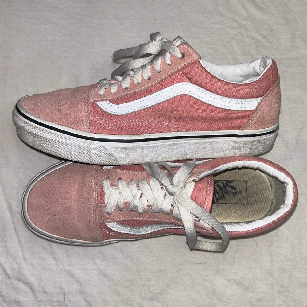 VANS LIGHT PINK OLD SKOOL SHOES